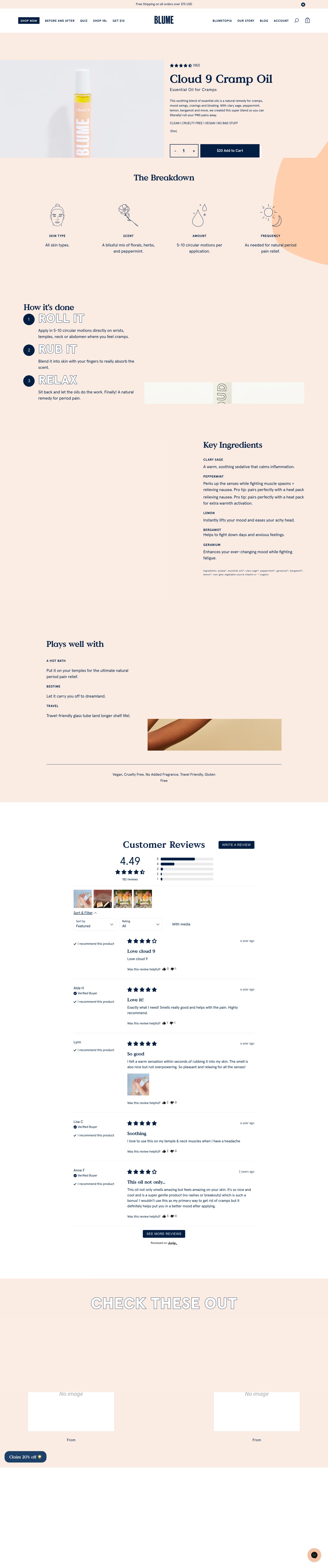 Ecommerce Product Pages for Bubble